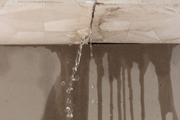 Professional Flood Damage Cleanup technician working in New Eagle, PA
